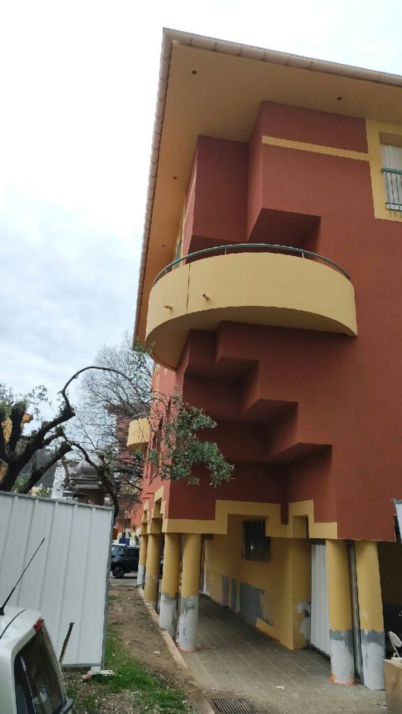 Travaux de façade et vues du bâtiment — dossier photographique AKM RENOV