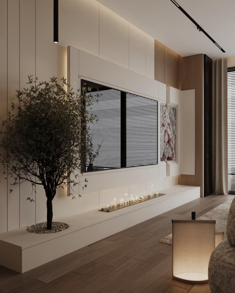 salon après rénovation — appartement à Nice